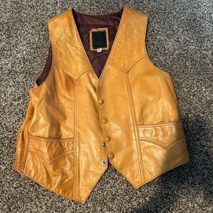 Vintage Leather Vest